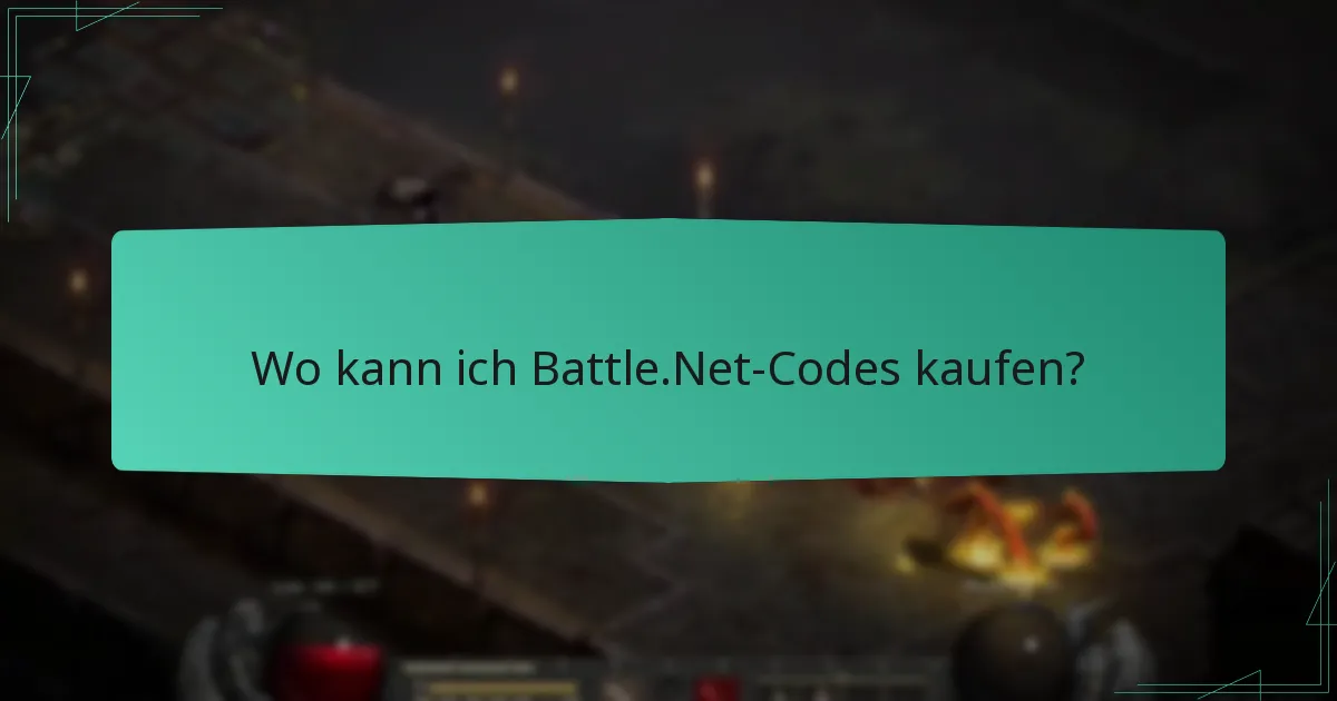 Wo kann ich Battle.Net-Codes kaufen?